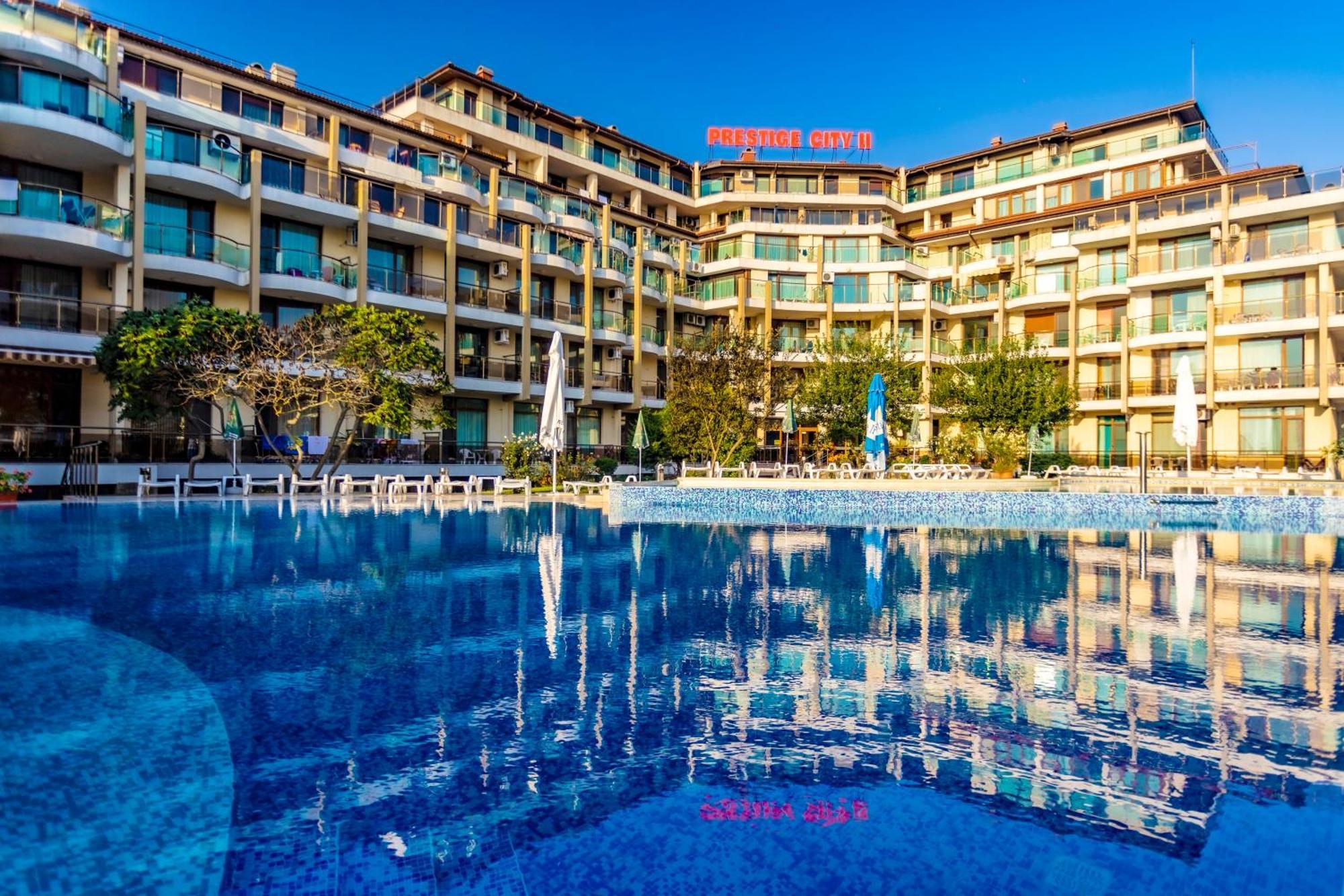 Aparthotel Hotel Prestige City II プリモルスコ エクステリア 写真