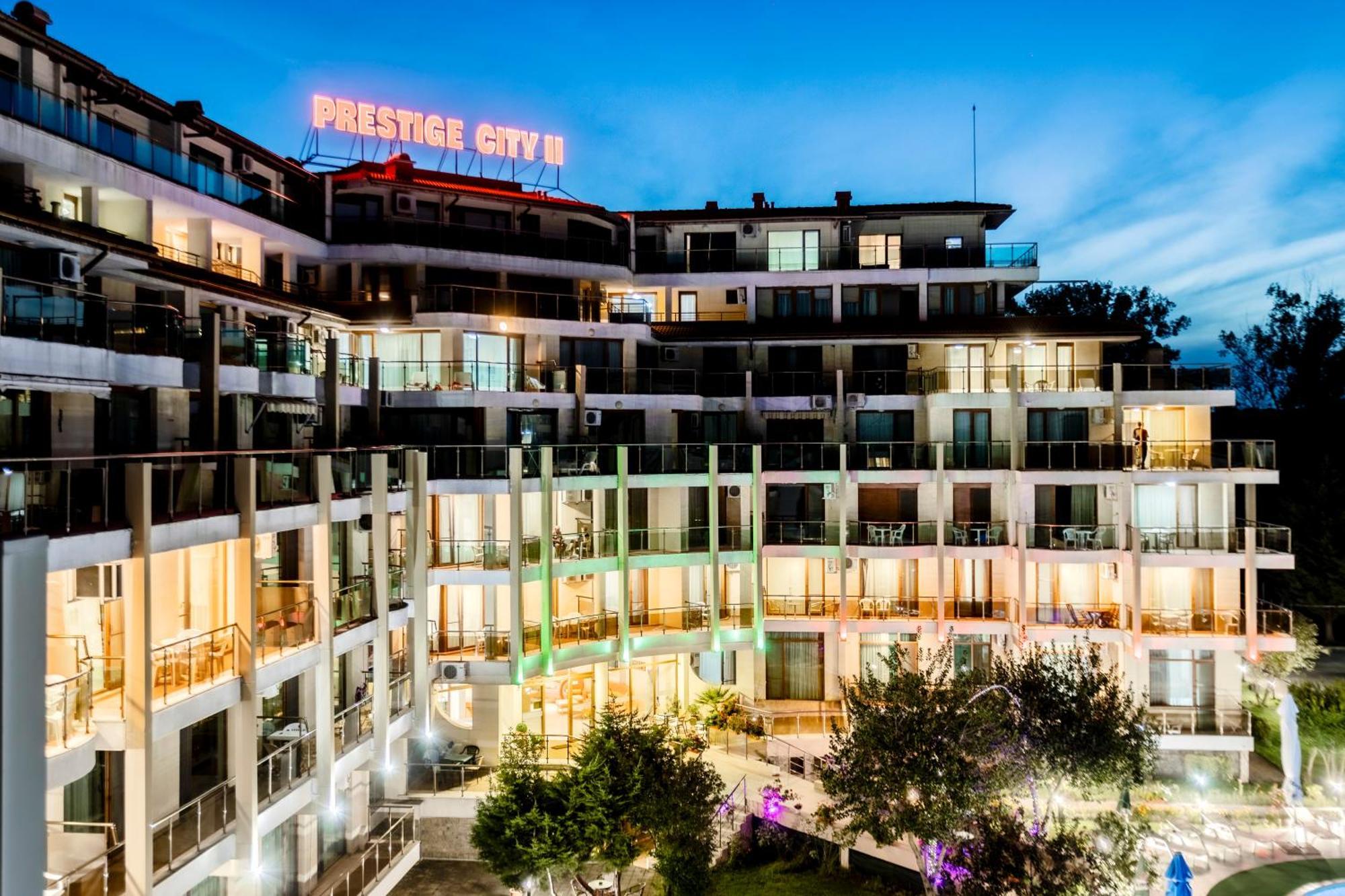 Aparthotel Hotel Prestige City II プリモルスコ エクステリア 写真
