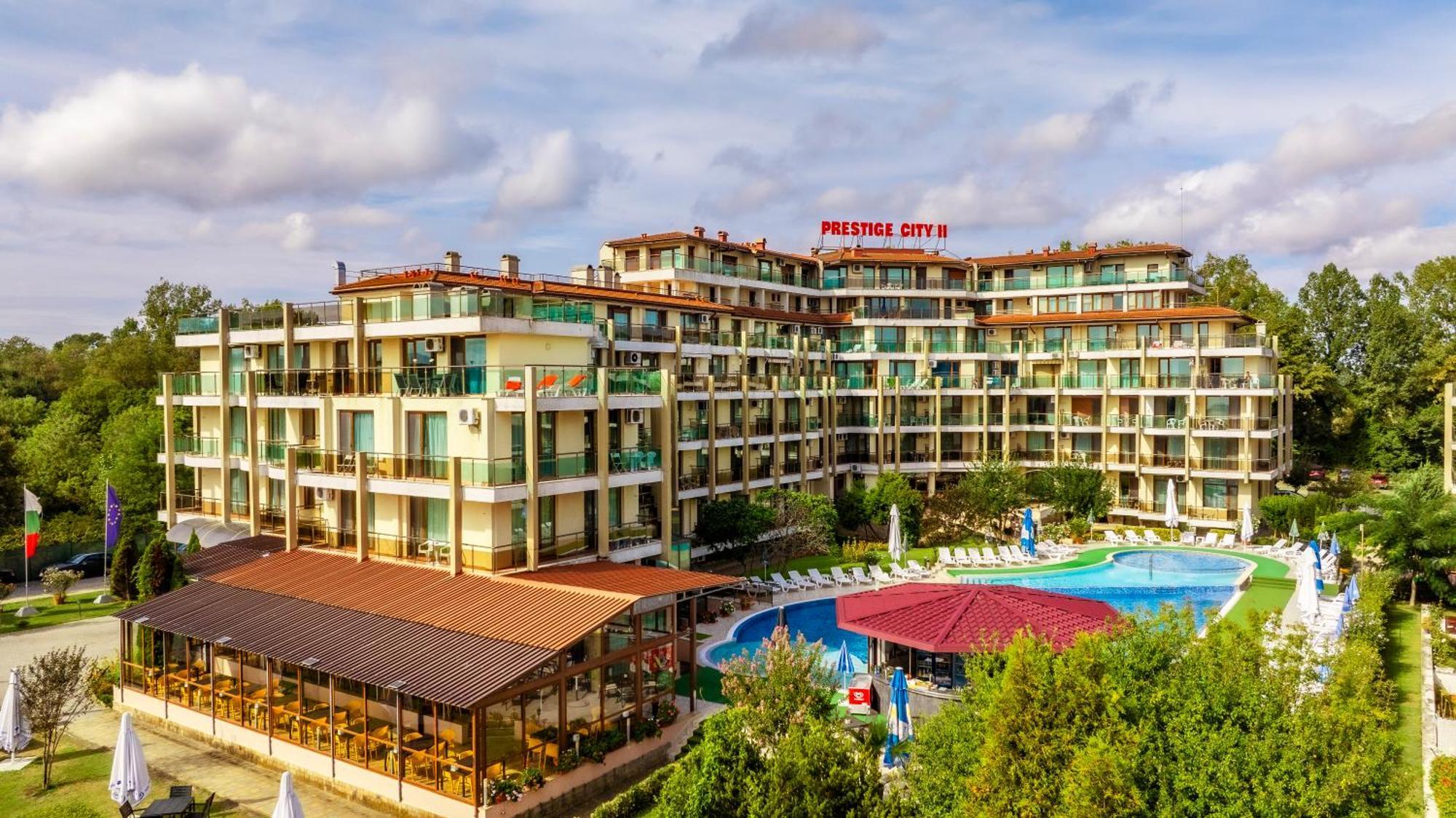 Aparthotel Hotel Prestige City II プリモルスコ エクステリア 写真